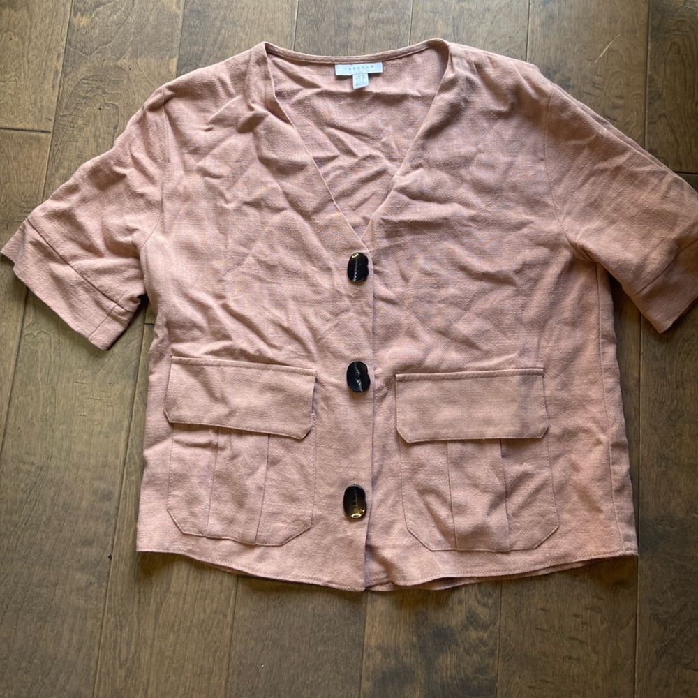 Topshop button shirt
